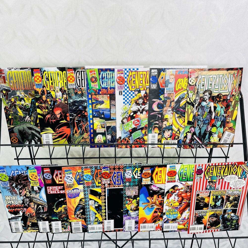 Generation X Minus 1 1-18‎ Lot Marvel Monet Sync Chamber Jubilee Key 1st
